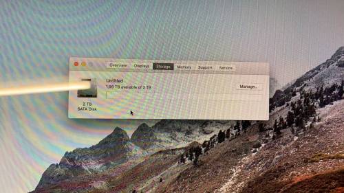 Apple iMac 27inch i5, 2TB HDD, 12GB Ram