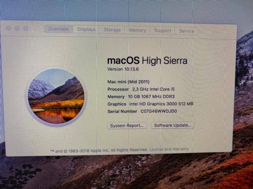 Mac Mini i5, 10GB RAM