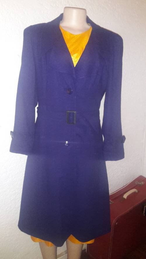 Long Purple Coat