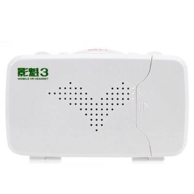 Virtual Reality 3D Glasses RITECH Riem III  -  WHITE