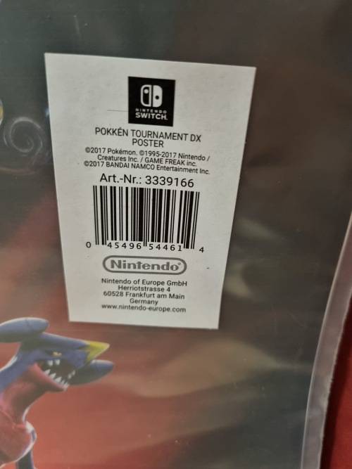 Nintendo  Pokémon posters still sealed