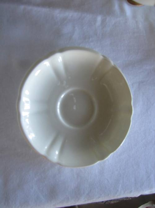 Royal doulton - White with Gold Trim Tea Set