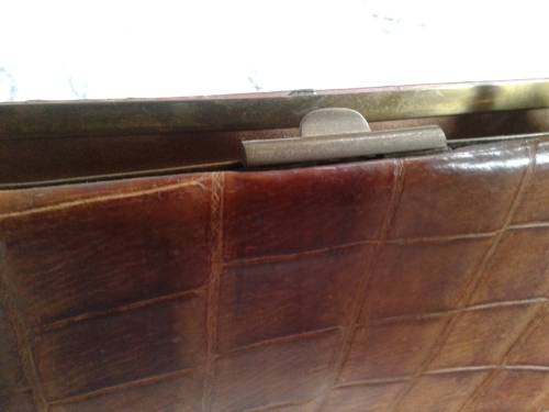 Ladies Crocodile Handbag