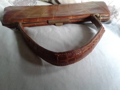 Ladies Crocodile Handbag