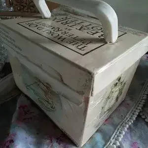 Vintage Beatrix Potter Peter Rabbit storybook suitcase 12 books