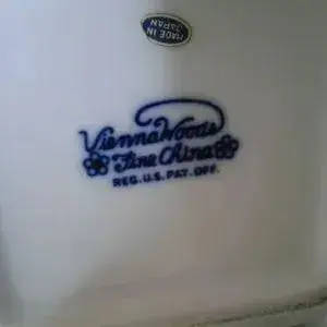 Vintage Blue & white Teapot