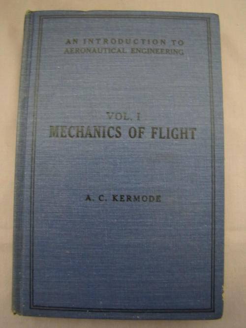 3 Vintage Books on Mechanics of Flight, Gipsy Major Aero-Engine & Flying Training Manual
