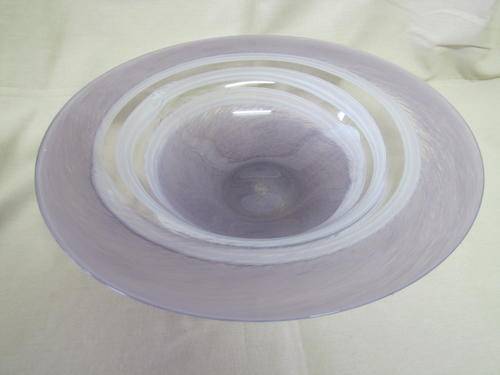 Stunning Lilac Swirl Bowl