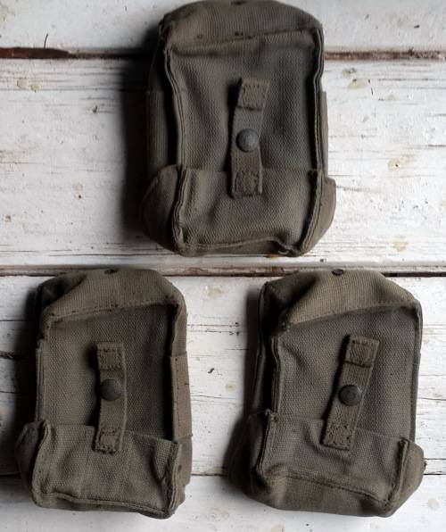3 x SADF Ammo Pouch / SA Weermag