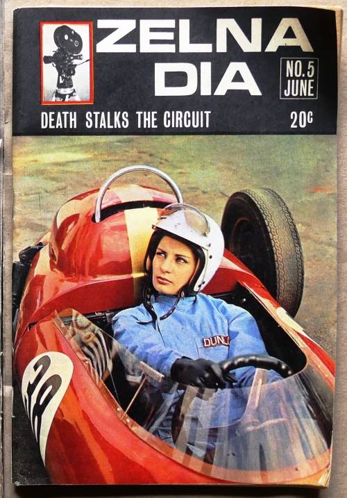 ZELNA DIA -- Foto verhaal boek / Photo book -- Book num 5 (English Edition) Death Stalks the Circuit