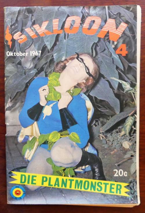 SIKLOON-- Fotoverhaal  -- BOEK NO 4 (Afrikaans)  Die Plantmonster