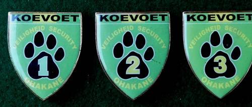 Group of 3 KOEVOET - OHAKANE Fantasy Shoulder Flash (Metal)