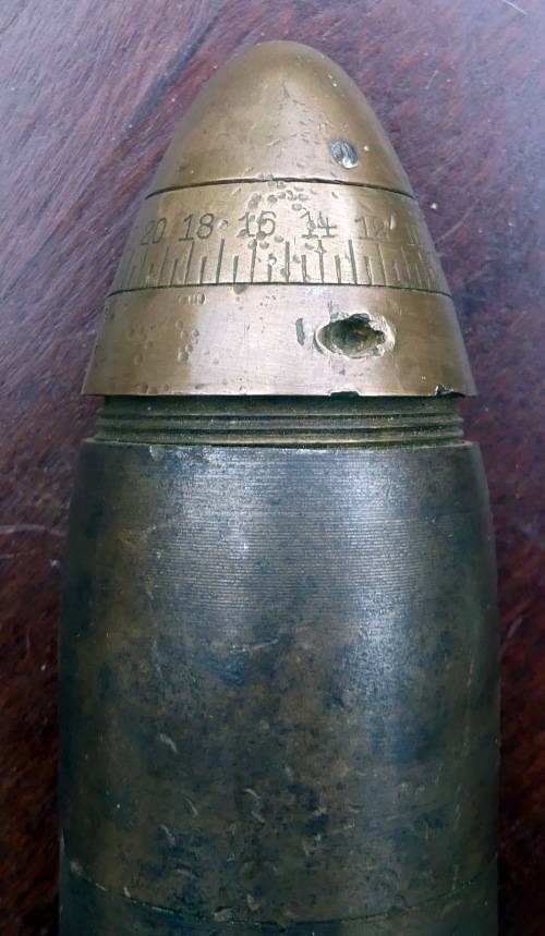 Used German World War 55 mm Round -- Karlsruhe Patronenfabrik