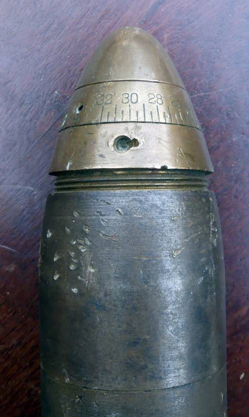 Used German World War 55 mm Round -- Karlsruhe Patronenfabrik