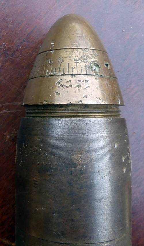 Used German World War 55 mm Round -- Karlsruhe Patronenfabrik