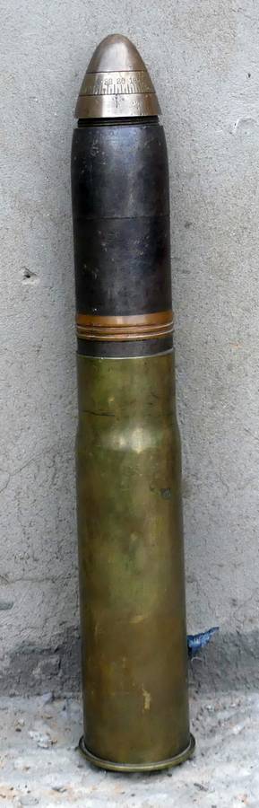 Used German World War 55 mm Round -- Karlsruhe Patronenfabrik