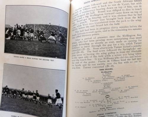 South Africa`s Greatest Springboks by John E Sacks. Story of the 1937 Tour *RARE BOOK*
