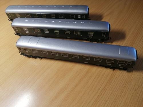 3 x Marklin HO DB Coaches