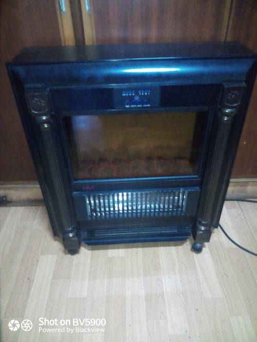 Aim electric fireplace heater