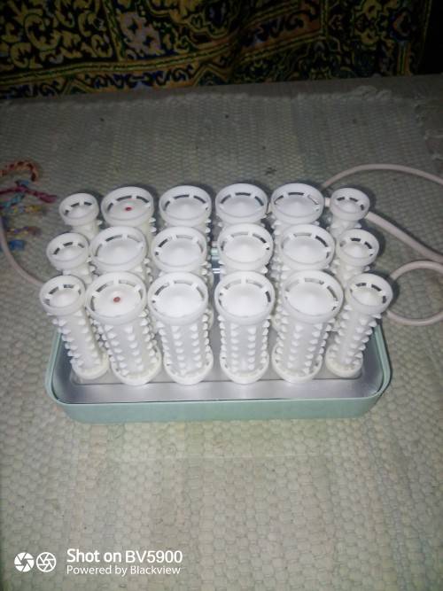 Remington electric hair curlers 18 with pins