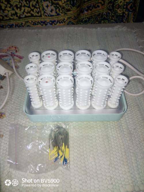 Remington electric hair curlers 18 with pins