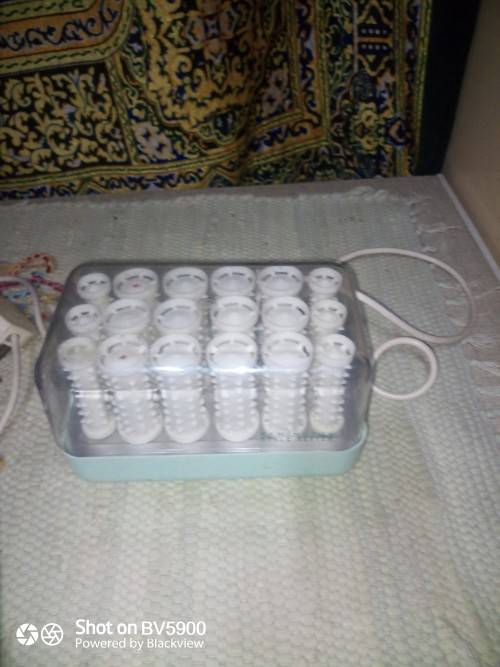 Remington electric hair curlers 18 with pins