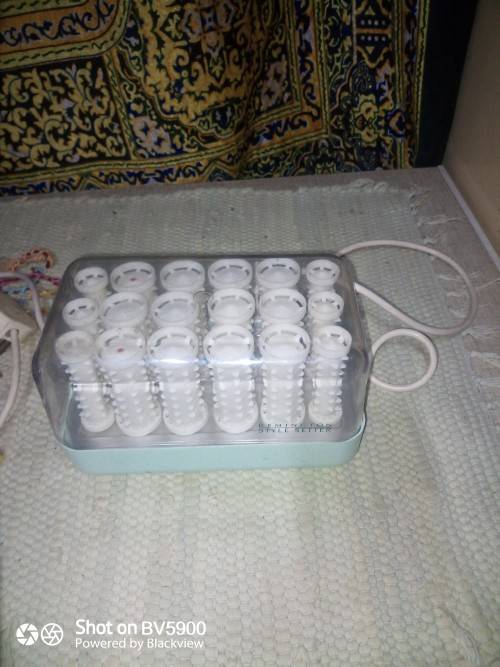 Remington electric hair curlers 18 with pins