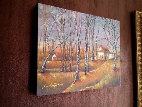 "Before the Storm" Landscape Painting by South African Artist, Cherie Roe Dirksen