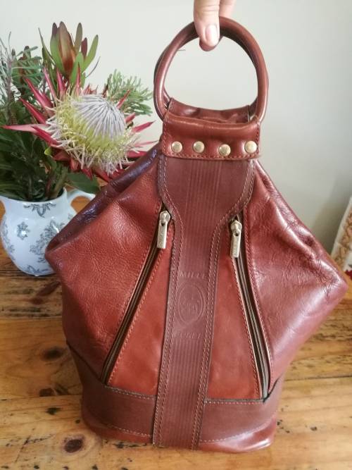 Genuine Leather Mille Borse Messager Bag