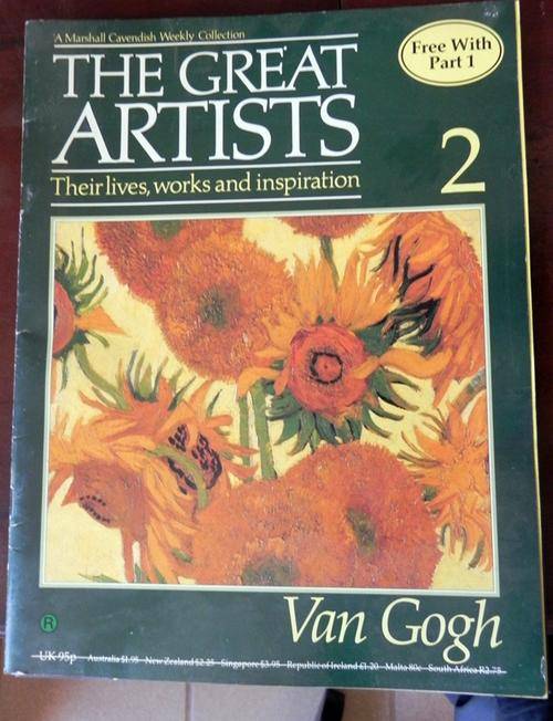 Parts 1 & 2. The Great Artists. Soft cover Magazine Glossy.