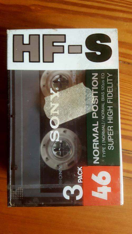 Vintage Sony Cassettes 3 Pack (sealed)