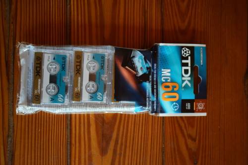 TDK Micro Audio Cassettes 3 Pack (new)