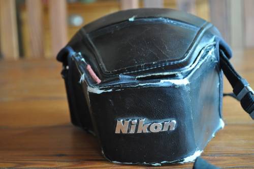 Vintage Nikon FG 35mm Film Camera With Lens