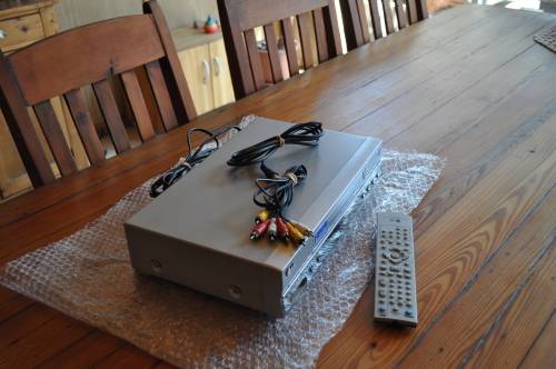 LG 6 Head HiFi Stereo VCR With Remote