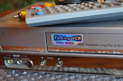 LG 6 Head HiFi Stereo VCR With Remote