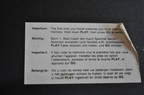 Vintage Kasparov Simultano Chess Computer
