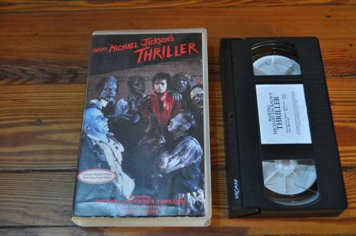 Making Michael Jackson Thriller VHS Cassette