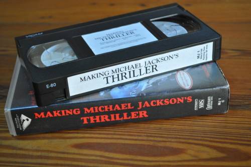 Making Michael Jackson Thriller VHS Cassette