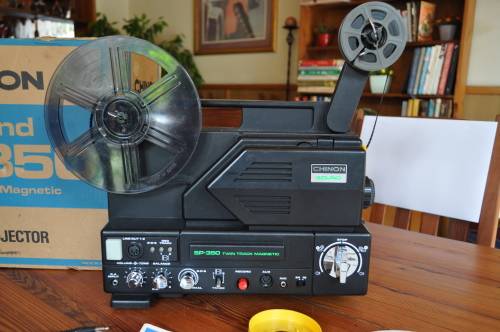 Chinon 8mm Film Projector Tested And Working