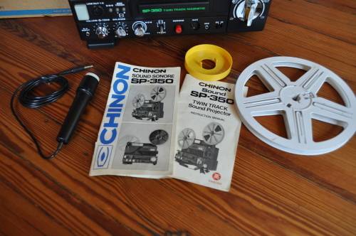 Chinon 8mm Film Projector Tested And Working