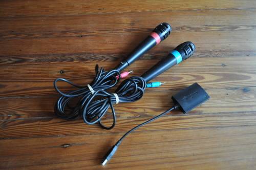 Singstar Microphones For Ps2 And Ps3