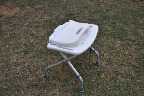 Medical Shower Chair With Backrest [NO POSTAGE - COLLECTION ONLY]
