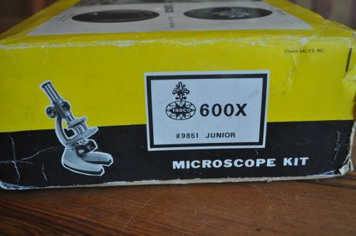 Vintage Tasco Junior Microscope Kit