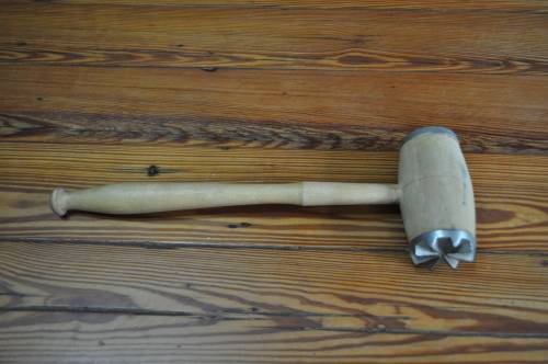 Vintage Wooden Meat Mallet