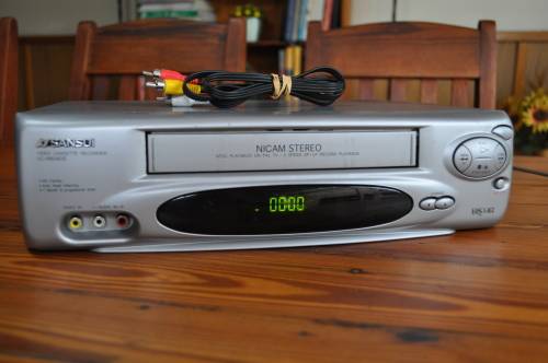 Sansui Hi-Fi Stereo VHS Video Cassette Recorder (no remote)
