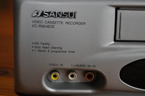 Sansui Hi-Fi Stereo VHS Video Cassette Recorder (no remote)