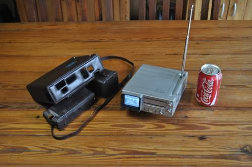 Vintage Broksonic Mini TV With FA AM Radio