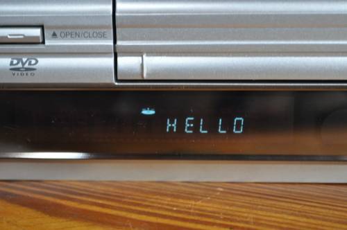 LG VHS And DVD Combo Video Recorder With Remote