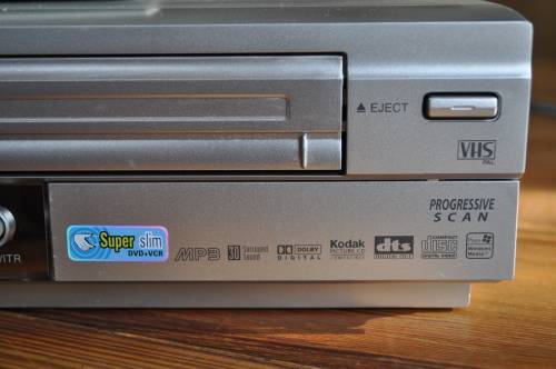 LG VHS And DVD Combo Video Recorder With Remote