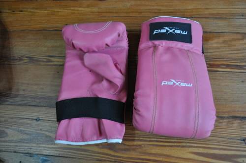 Boxing Mitts And Two Skipping Ropes